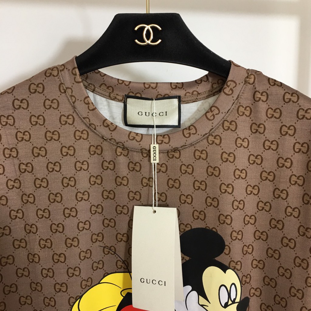 Áo phông dáng giấu quần thời trang cao cấp mẫu mới Gucci GG/GC