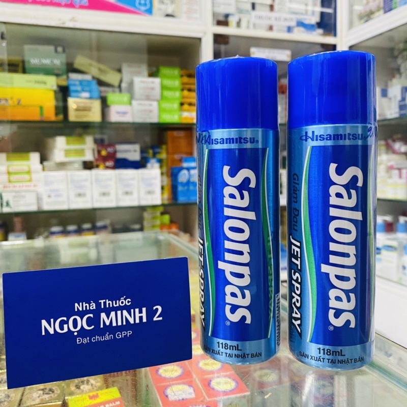 ✅ [CHÍNH HÃNG]XỊT SPRAY SALONPAS JET SPAY MẪU MỚI