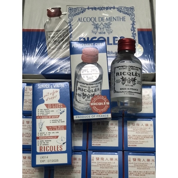 Dầu thoa cồn Bạc Hà ricqles alcooldementhe cho phụ nữ sau sinh