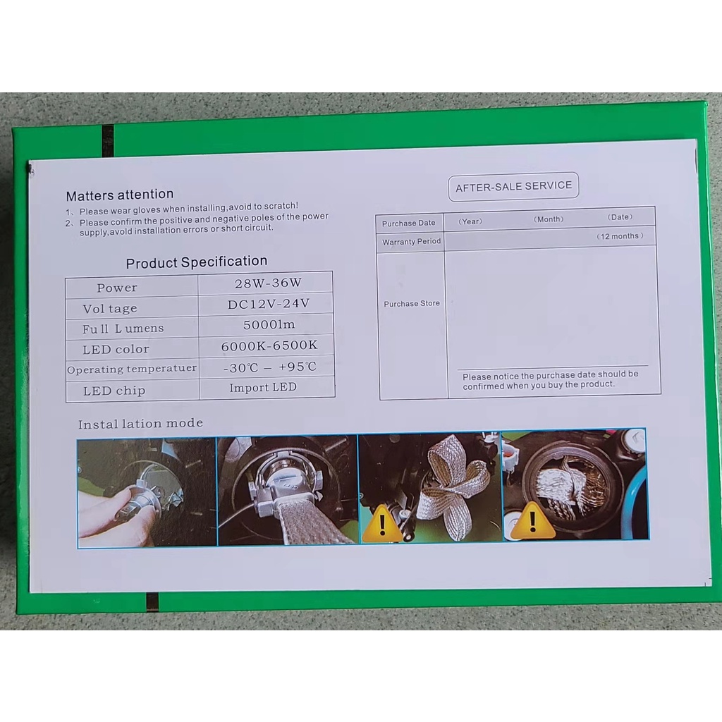 Đèn LED H1, H4, H7,H8,9,11 và 9005,9006 đuôi đồng 2 chế độ trắng-vàng