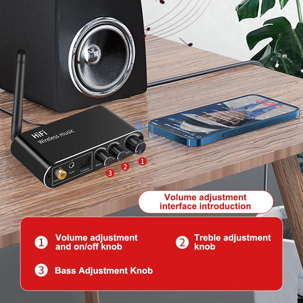 Thiết Bị Chuyển Đổi Âm Thanh Coaxial Optical Type-c 5 1 Đầu Thu Kỹ Thuật Số Sang Analog
