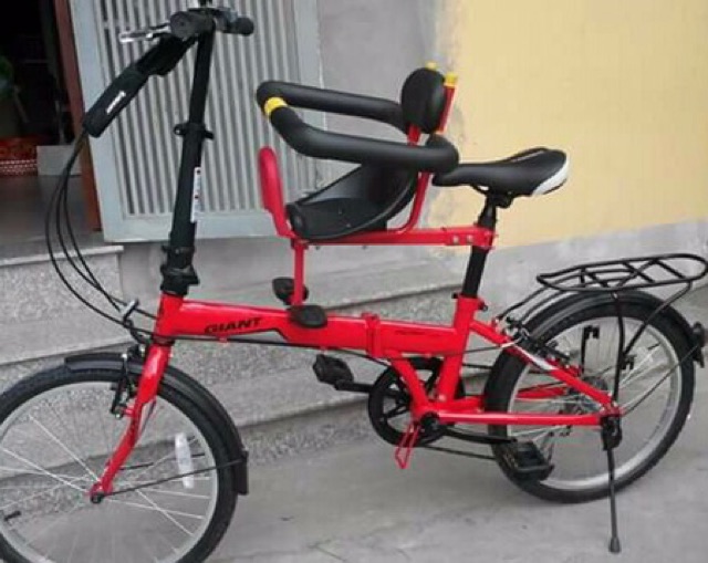 Ghế ngồi xe đạp lắp trước cho các loại xe đạp thường, điện, ghế xe đạp cho bé từ 10kg đến 18kg A1