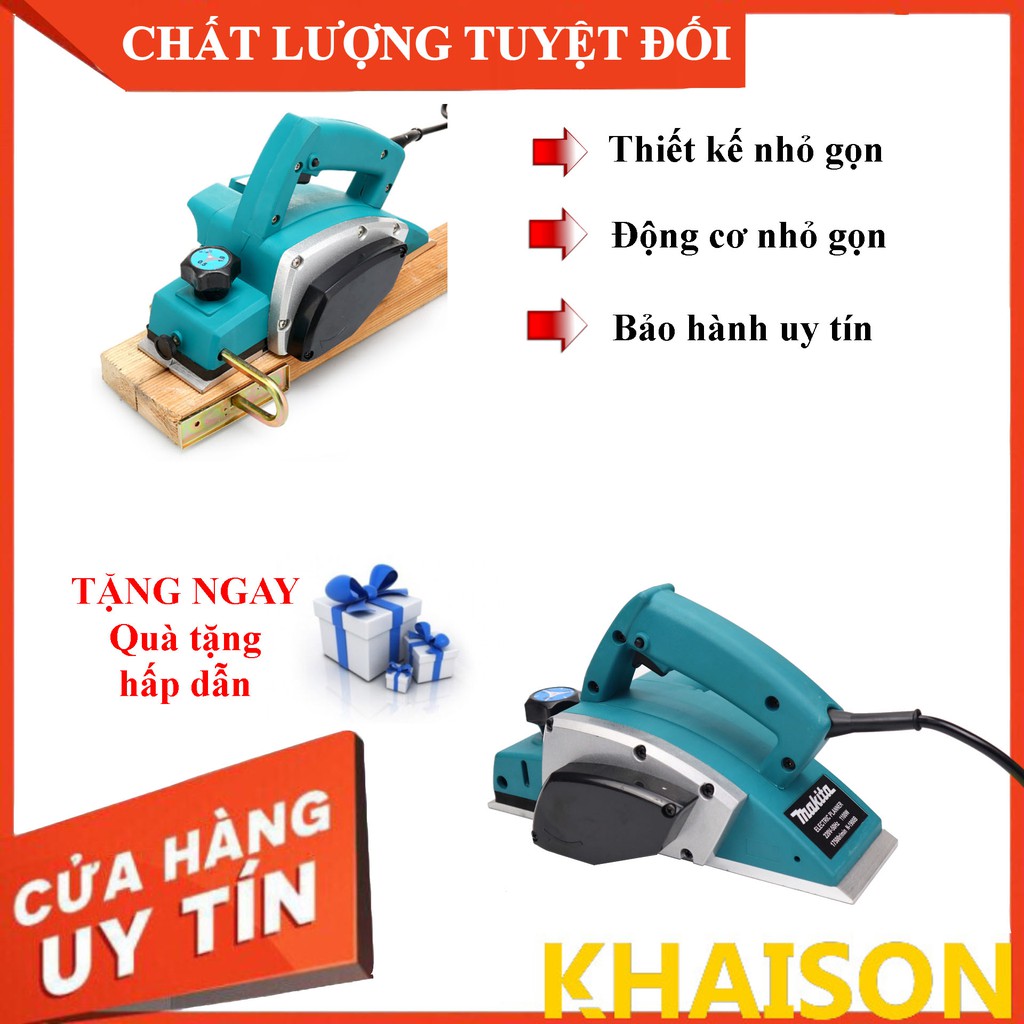 Máy bào gỗ cầm tay Makita N1900B 1100W 82mm tặng kèm phụ kiện