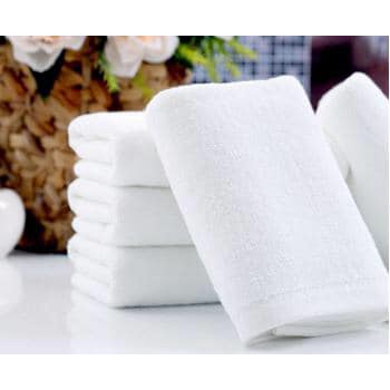 Khăn tắm khách sạn (Hotel towel) size lơn 70x140cm màu trắng, cotton