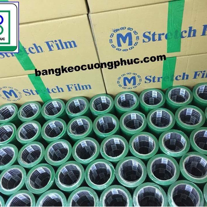 1 CÂY BĂNG KEO MÀU XANH lá thiên nhiên 6 cuộn keo
