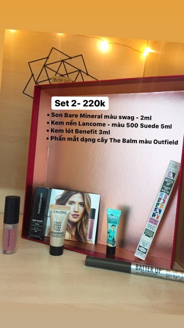 Các set sản phẩm mini đồng giá 220k | BigBuy360 - bigbuy360.vn