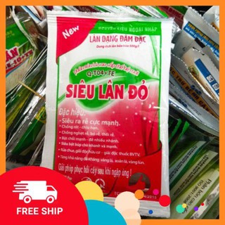 Phân bón lá Siêu lân đỏ Ra rễ cực mạnh 20ml dùng hiệu quả cho lan, cây cảnh trồng chậu