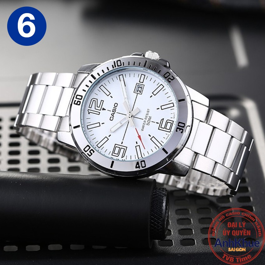 Đồng hồ nam dây kim loại Casio Standard chính hãng Anh Khuê MTP-VD01 Series | BigBuy360 - bigbuy360.vn