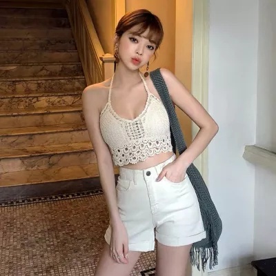 DUNEA Đầm Hai Dây Đi Biển Phong Cách Boho Quyến Rũ Cho Nữ