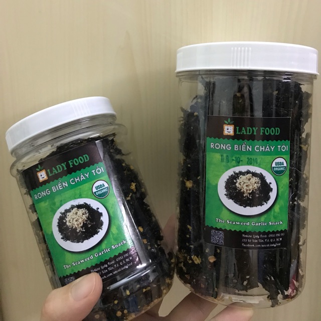 Combo 2 hủ Rong biển 65gr đầy ấp