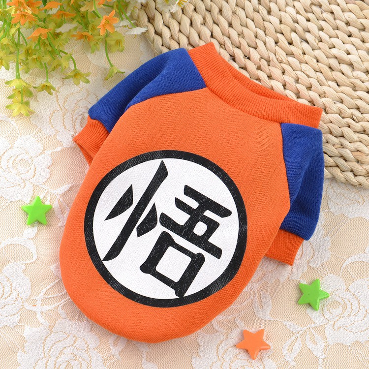Áo cam chữ hán Sogoku cho chó mèo