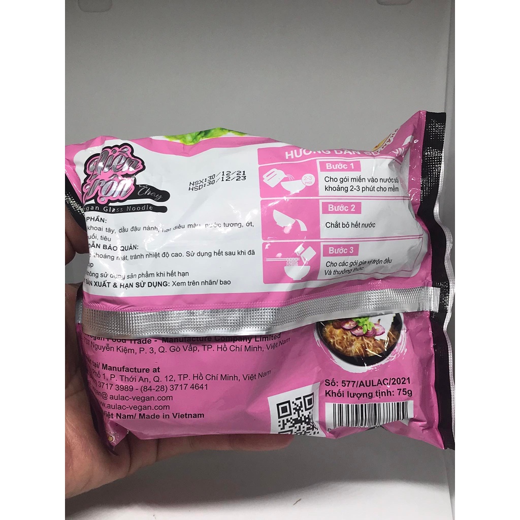 Miến Trộn Chay Âu Lạc - Gói 75g