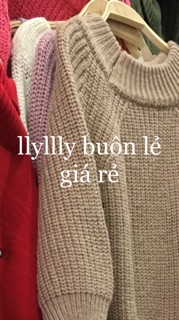 Áo len trễ vai