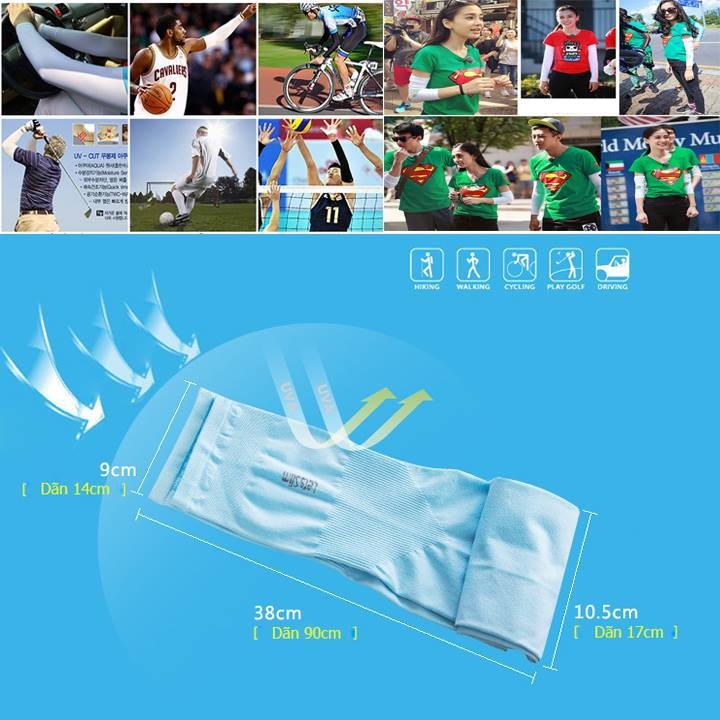 Găng tay chống nắng Let's slim