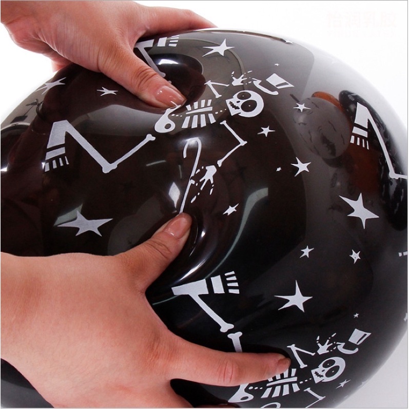 Bong bóng in hình Halloween trang trí tiệc