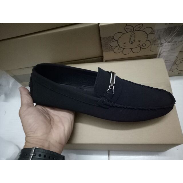 Giày lười nam giày mọi nam vải nỉ X86fashion-MN01 | BigBuy360 - bigbuy360.vn