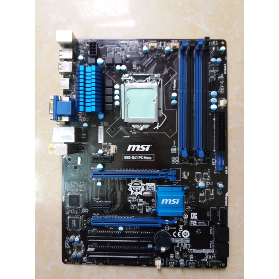 Mainboard B85 MSI GAMING chính hãng 4 khe cắm ram socket 1150