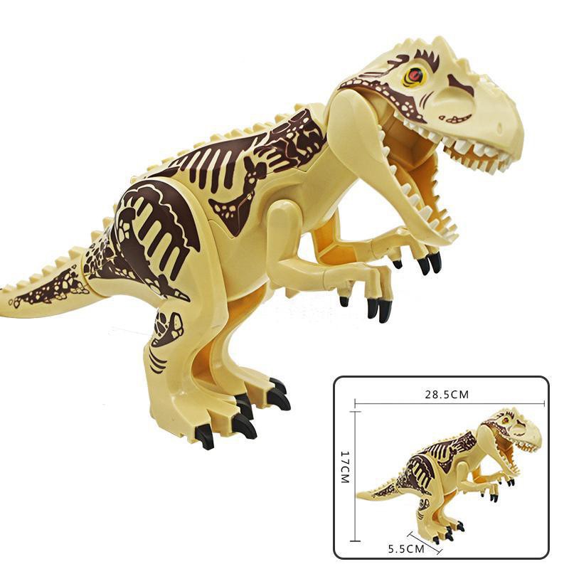 Đồ chơi ghép hình khủng long nhiều chủng loại tùy chọn kích thước 24-28cm Jurassic Dinosaur Toy