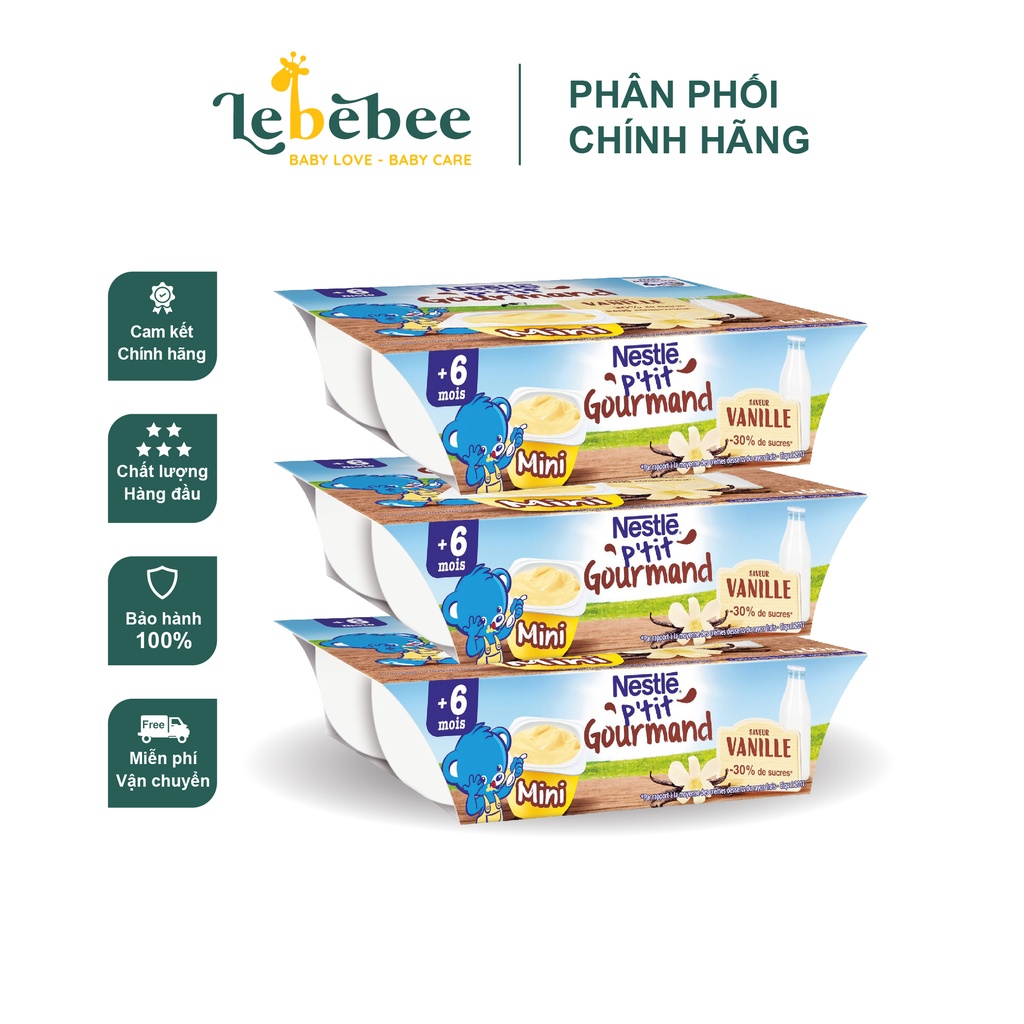 Váng sữa Nestle cho bé trên 6 tháng - Vị vani