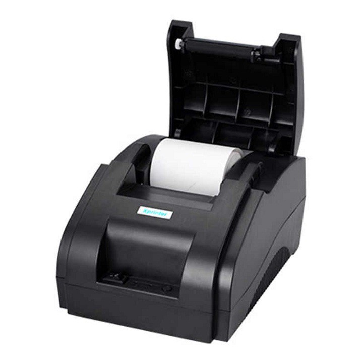 Máy In Hóa Đơn Xprinter 58IIH Tặng Kèm 01 Cuộn Giấy In Cao Cấp - Hàng Chính Hãng