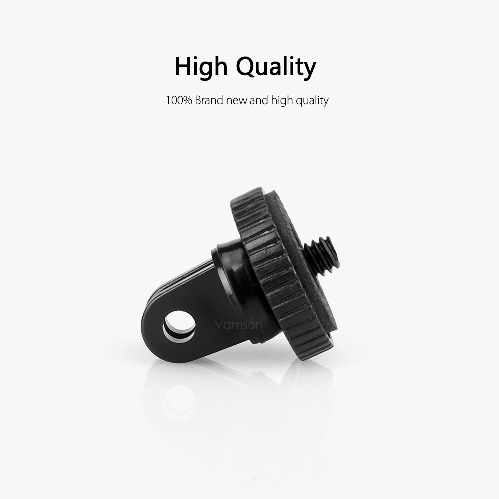 Phụ Kiện Chuyển Đổi Giá Đỡ Ba Chân Mini Cho Gopro 1/4&amp;quot; Gậy Đỡ Máy Ảnh GoPro Hero 6 5 4 3+ 3 2 Xiaomi YI Camera VP103