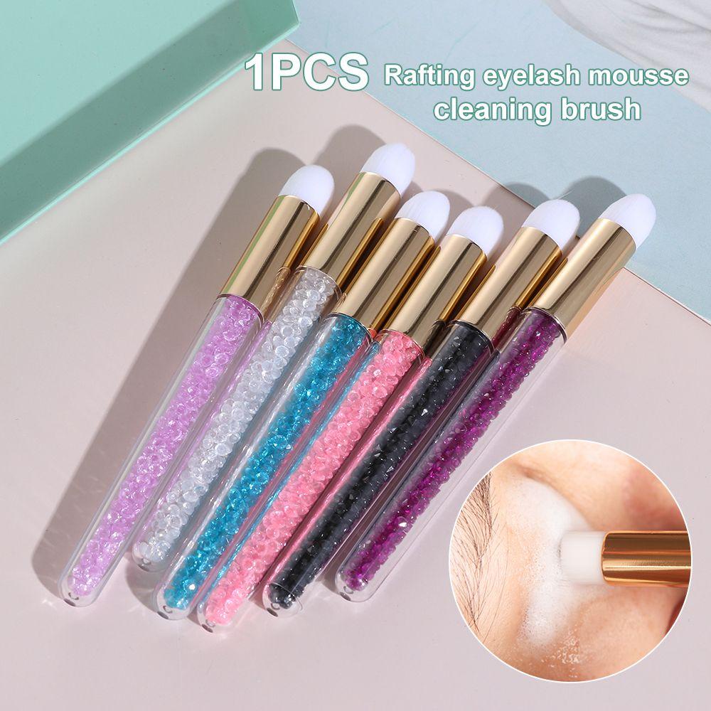 XIANTIN 1 Cọ Gội Đầu Nối Dài Lông Mi Sợi Mềm Dùng Cho Salon Làm Đẹp