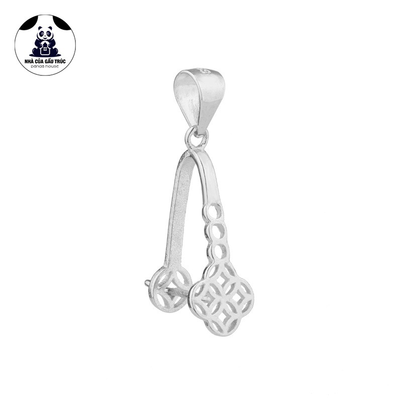 💖 Charm bạc s925 khoen móc mặt dây chuyền đồng điếu, mặt phật, tỳ hưu, hồ ly (bạc trắng) - Panda House