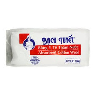 Bông Y Tế Bạch Tuyết 100g việt nam