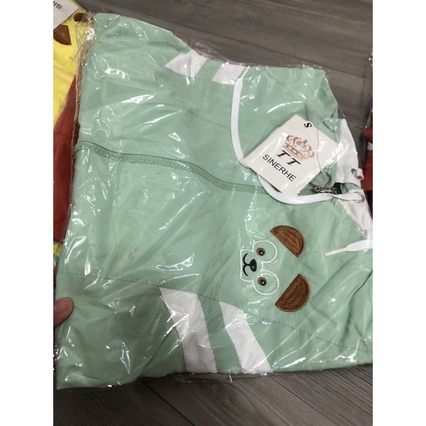 Áo khoác dù nhung bé gái hàng xịn