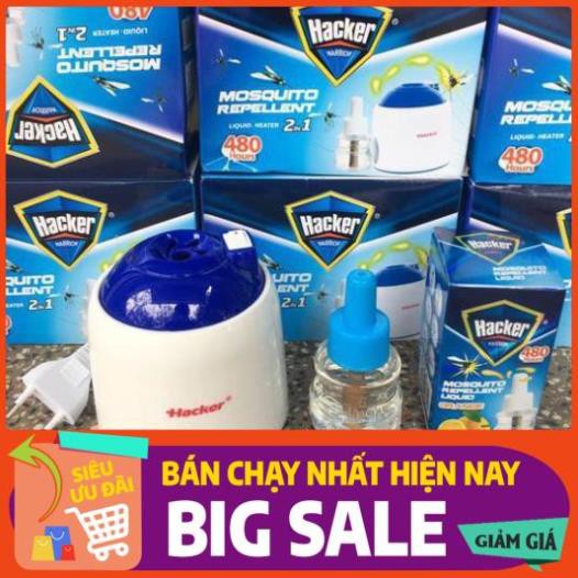 Hàng loại 1 freship toàn quốc MÁY SÔNG TINH DẦU HACKER KÈM LỌ TINH DẦU