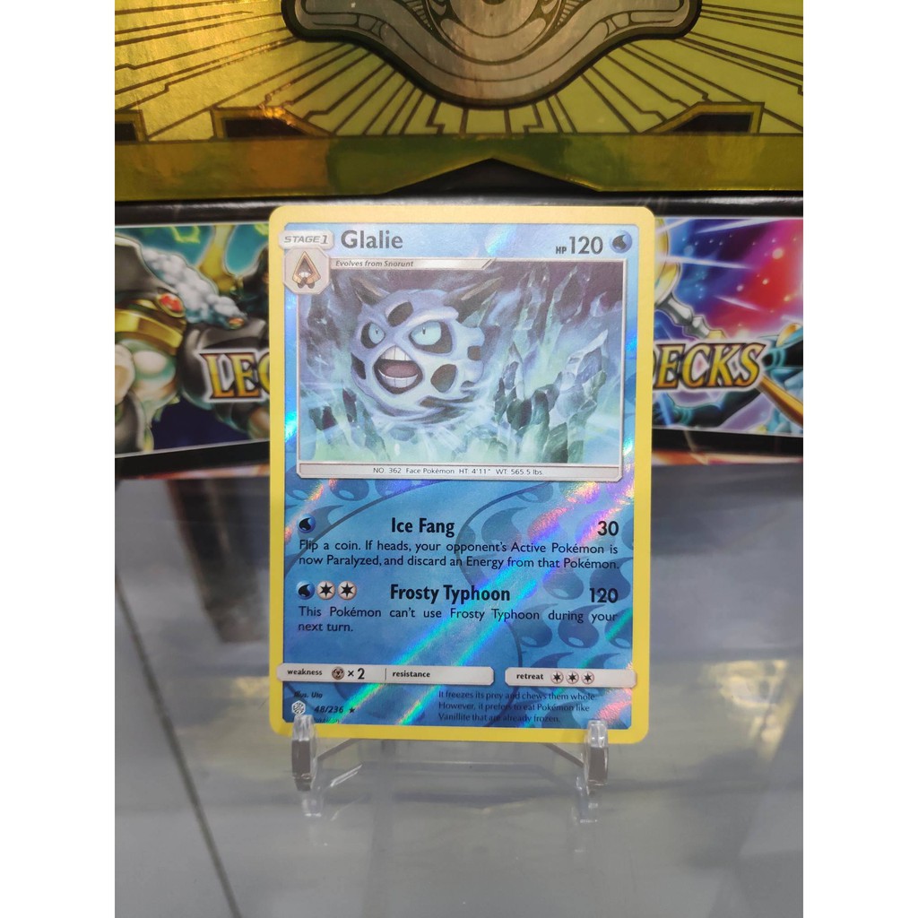 [ Dưa Hấu Yugioh ] Lá bài thẻ bài Pokemon Glalie