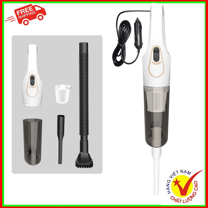 .  Máy hút bụi ô tô không dây, Máy hút bụi xe hơi, Máy hút bụi ô tô, Công suất cực lớn, hút sạch mọi ngóc ngá