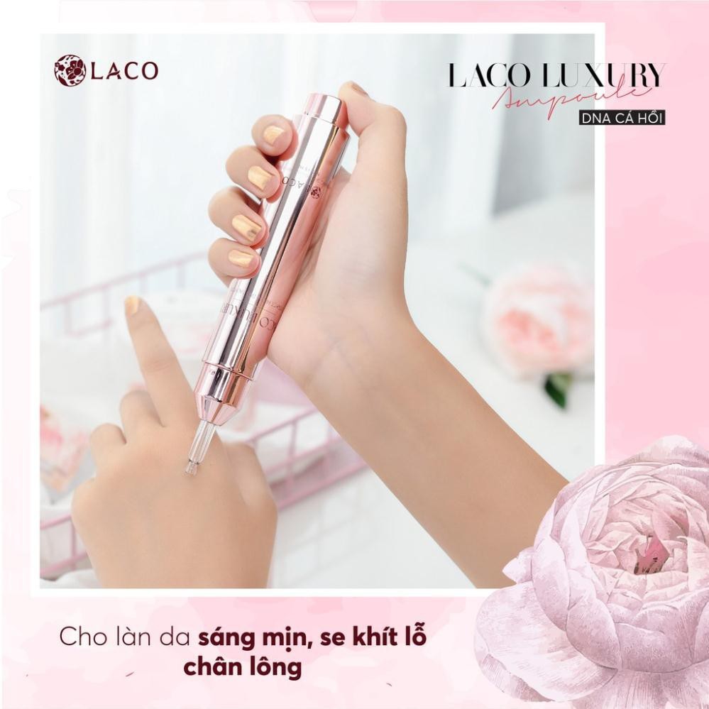 Combo Dưỡng Da Ngày và Đêm (Laco Luxury Ampoule + Cream)