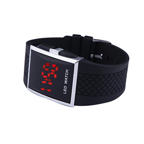 GIÁ SỈ Đồng hồ đèn Led thể thao mặt vuông LED WATCH cao cấp 8911