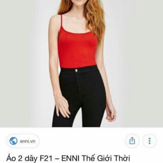 Áo 2 dây f21