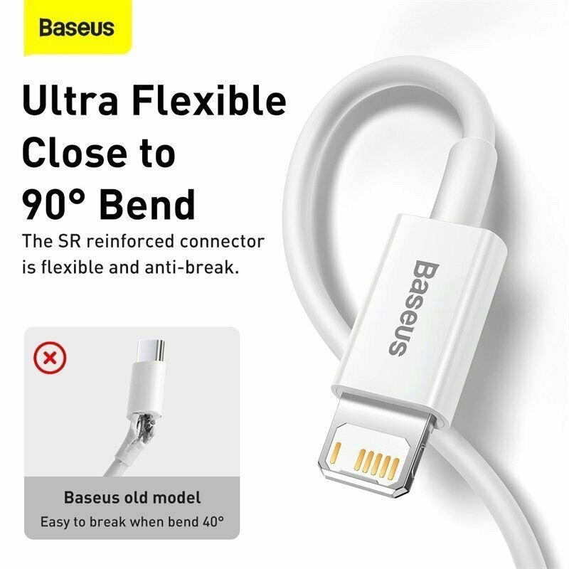 Cáp Sạc IPBaseus Superior Series Fast Charging-2.4A USB to Truyền Dữ liệu cho IP6/7/8plus/x/Xsmax