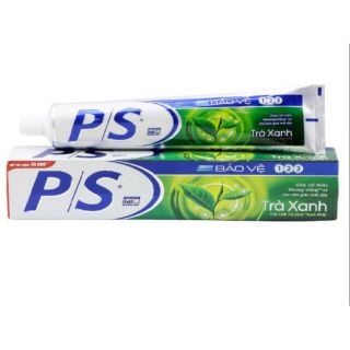 Kem đánh răng ps bảo vệ 123 trà xanh