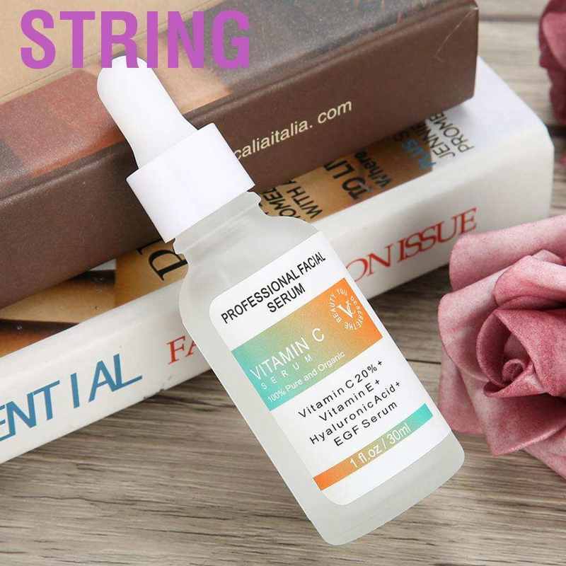 【Ready Stock】String Professional Facial Serum Vitamin C Firming Essense Liquid Skin Regeneration