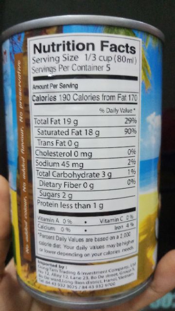 [Mã 77FMCGSALE1 giảm 10% đơn 250K] Cốt dừa Thái Coconut Cream 400ml (cho tủ đá ăn như kem) | BigBuy360 - bigbuy360.vn