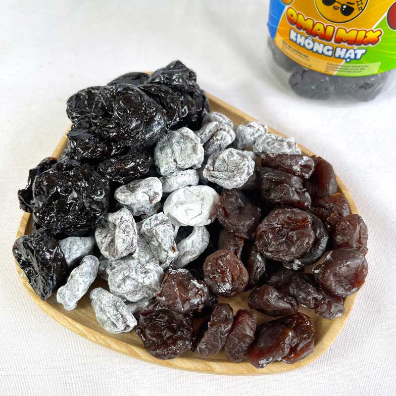 Ô mai mơ mận dẻo không hạt🍟FREESHIP🍟hộp 450g LHYFOOD ăn vặt Hà Nội