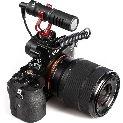 Micro thu âm cao cấp cho máy ảnh DSLR, điện thoại - BOYA MM1