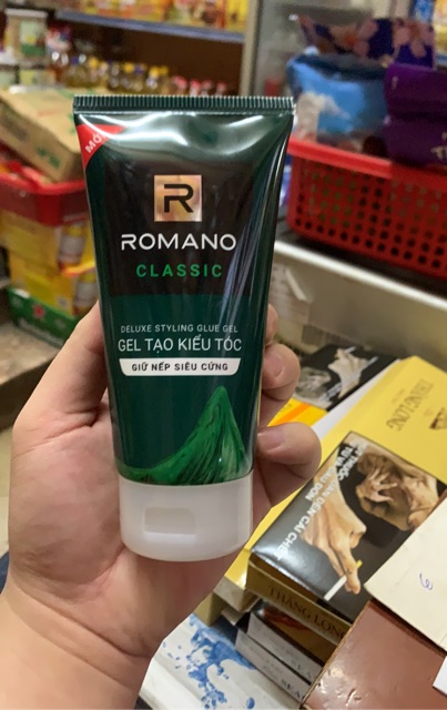 Gel vuốt tóc romano 150g siêu cứng