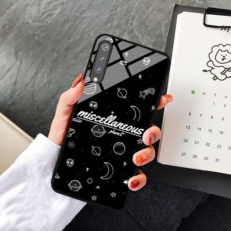 Ốp lưng Xiaomi Mi 9 / Mi 9 SE / Mi 9 Pro / Mi 9 Lite ép kính chống bể hình phong cảnh