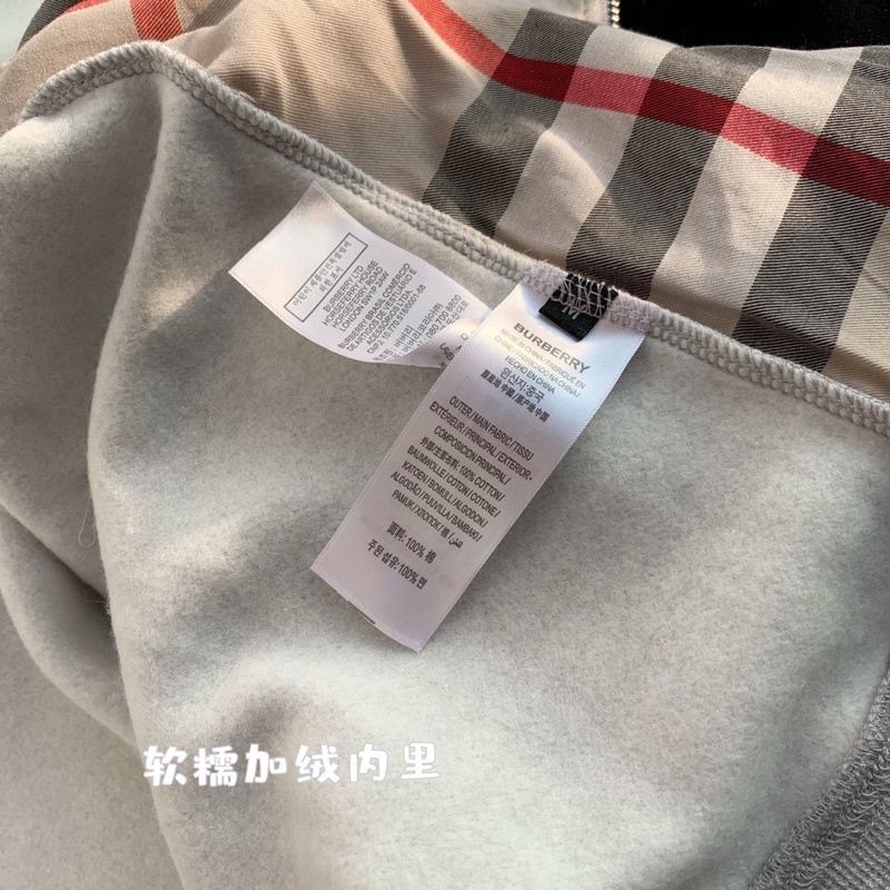 Áo khoác nỉ cho nữ thương hiệu Burberry BBR cao cấp