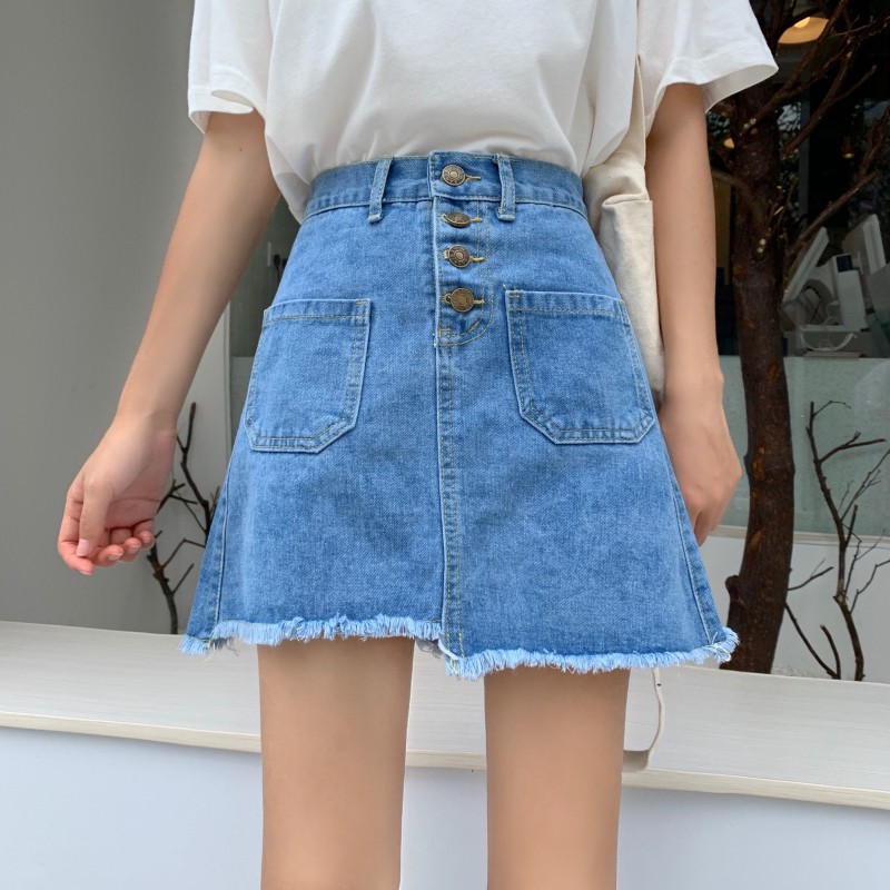 [Bán chạy] Chân váy Kaki chữ A Ulzzang VJN22 | BigBuy360 - bigbuy360.vn