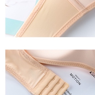 Áo lót nữ đúc su cúp ngang không gọng nâng ngực tạo khe KIMCHIBIKINI bra đẹp đệm mỏng cao cấp sexy AL023