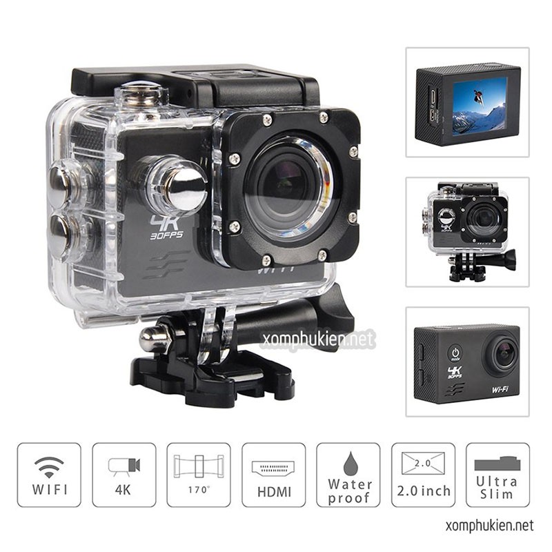 Camera hành trình xe máy Sport Cam A19 Wifi 4K | BigBuy360 - bigbuy360.vn