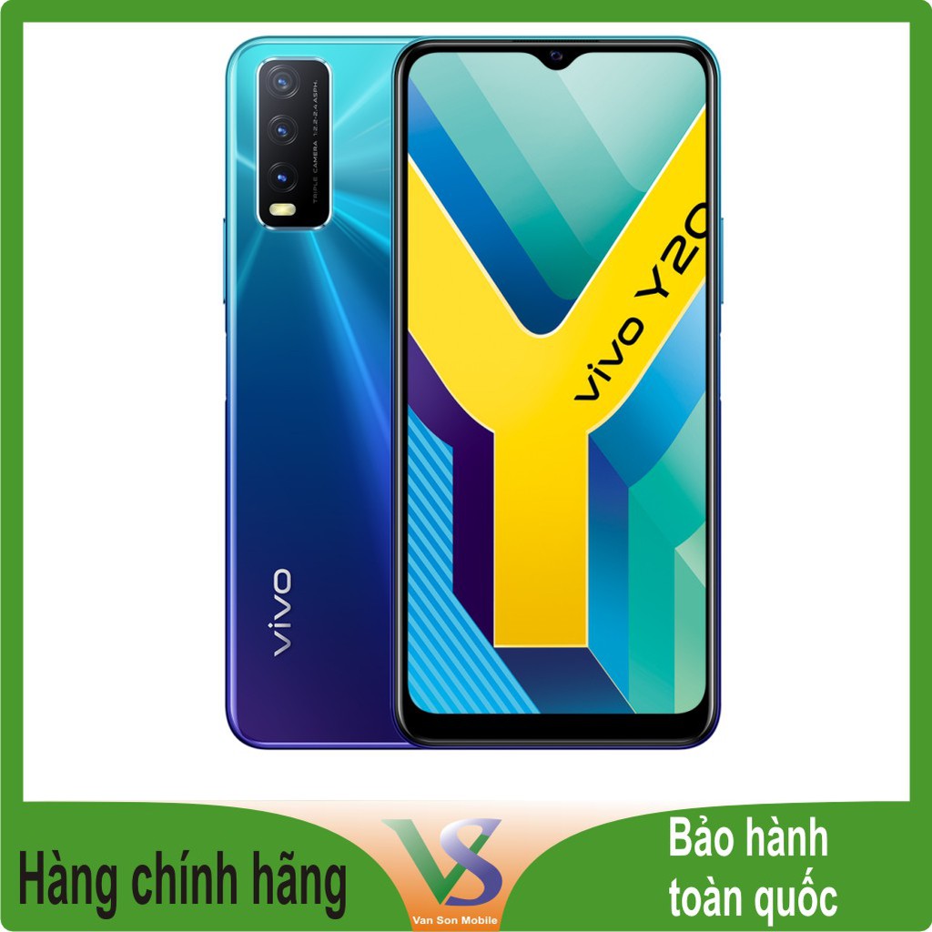 Điện thoại Vivo Y20 4/64GB - Hàng chính hãng