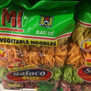 Mì sợi lớn rau củ 500gr