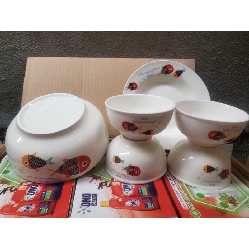 BỘ 6 MÓN SỨ CAO CẤP TỪ OMO